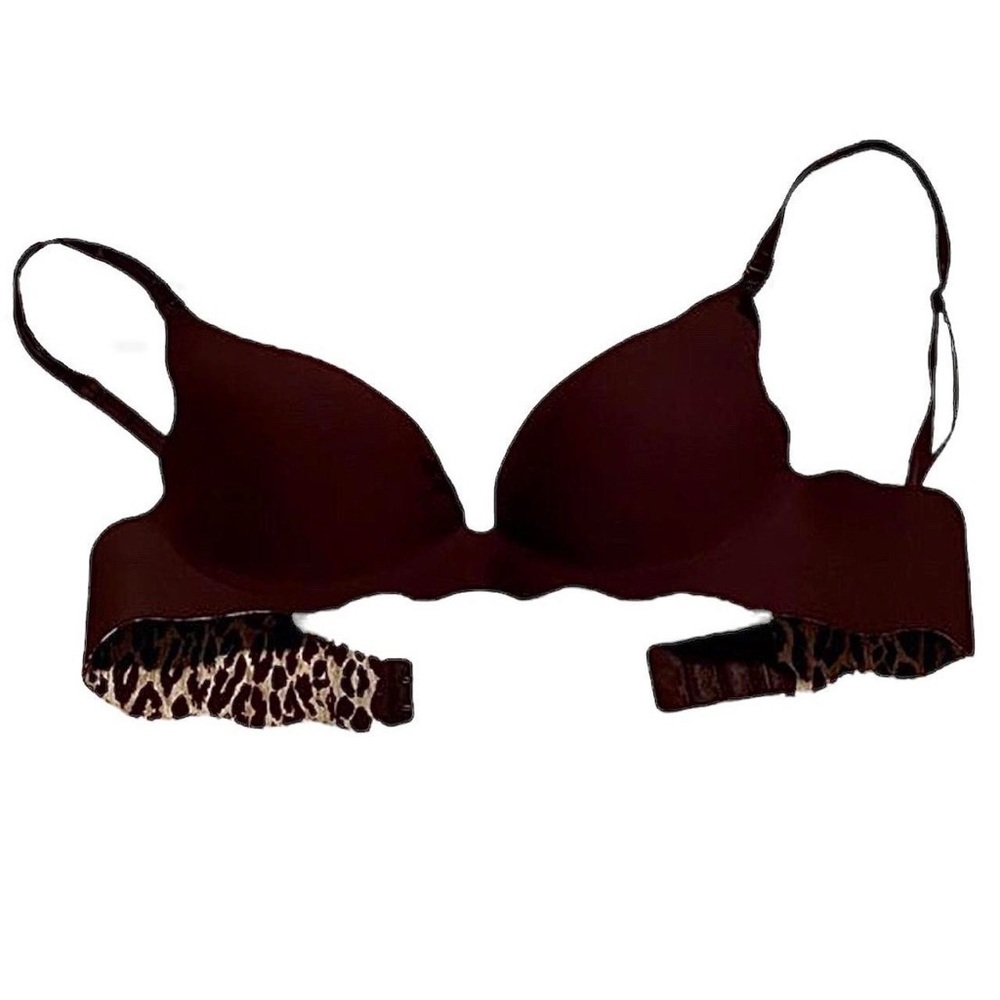 VICTORIA’S SECRET ‘Very Sexy’ Brown Print Push-Up Bra